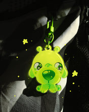 Load image into Gallery viewer, Alien Dog Keychain