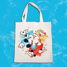 Load image into Gallery viewer, Paint Puppy Tote Bag
