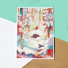 Load image into Gallery viewer, Print: Fox &amp; Bear
