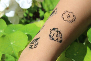 Doggy Temporary Tattoos