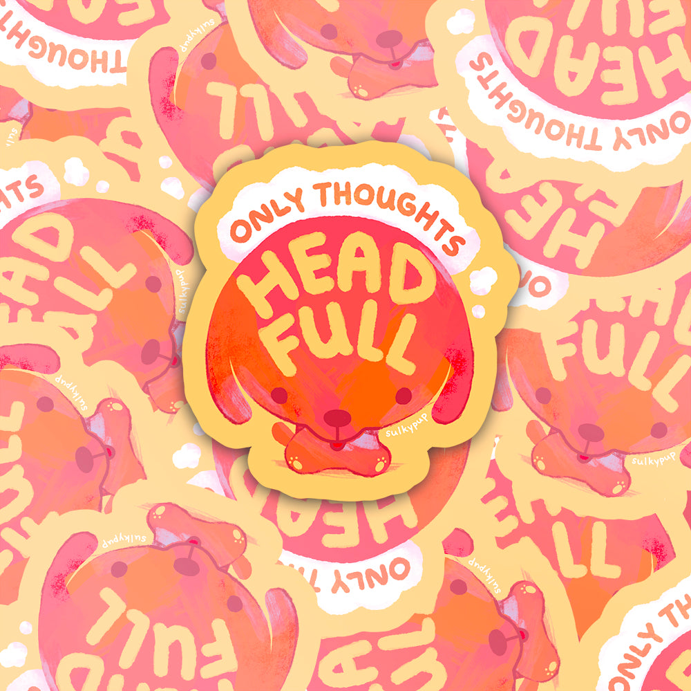 Head Full Sticker