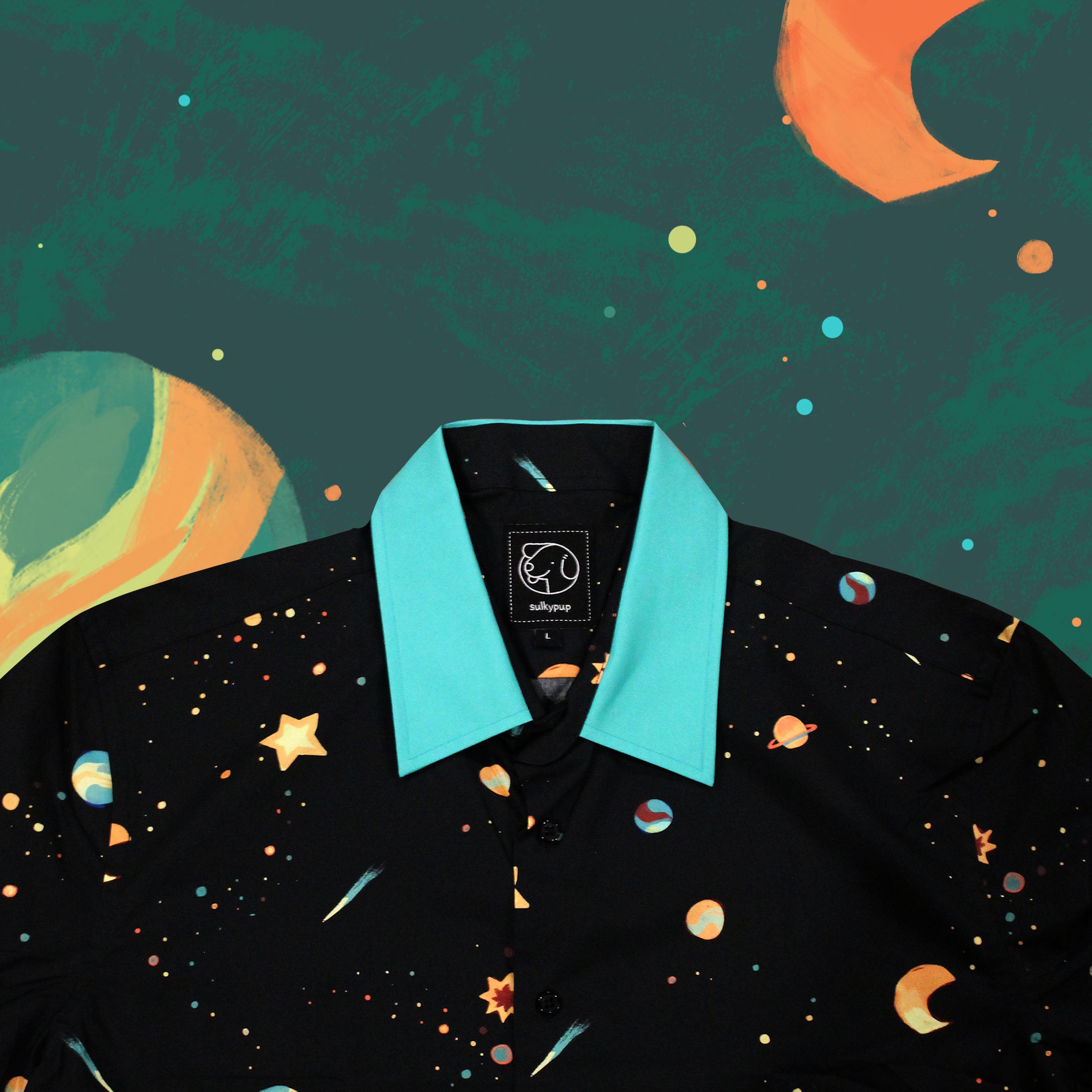 Spaceship Button Up Shirt - NOVEMBER PREORDER – Park Candy