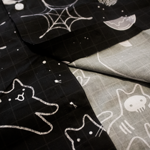 PREORDER: Halloween Button Up (BLACK)