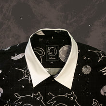 Load image into Gallery viewer, PREORDER: Halloween Button Up (BLACK)
