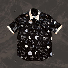 Load image into Gallery viewer, PREORDER: Halloween Button Up (BLACK)
