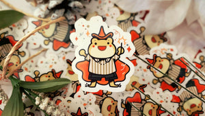 Wizard Frog Sticker